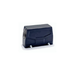Capot 24B, Aluminium moulé sous pression, acier inoxydable, IP67, Sortie horizontale, PG29